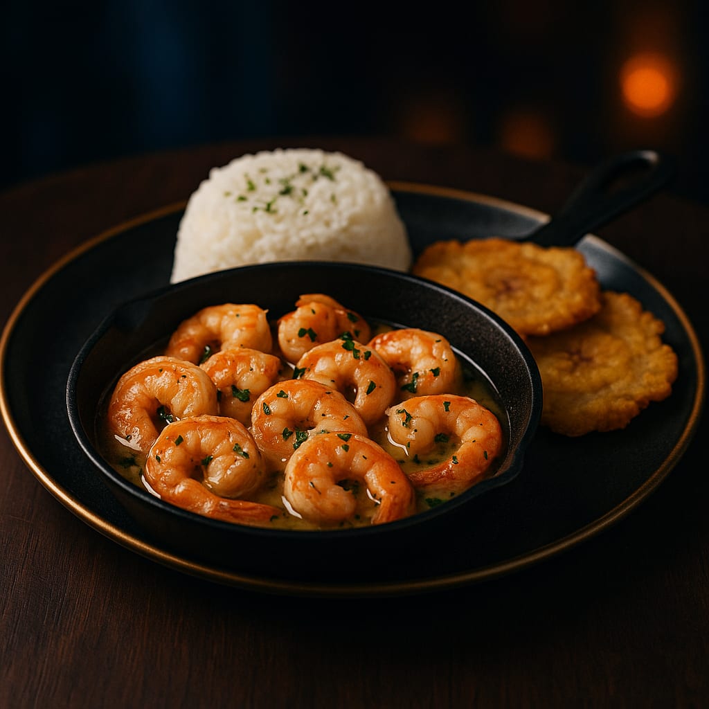 Camarones al Ajillo