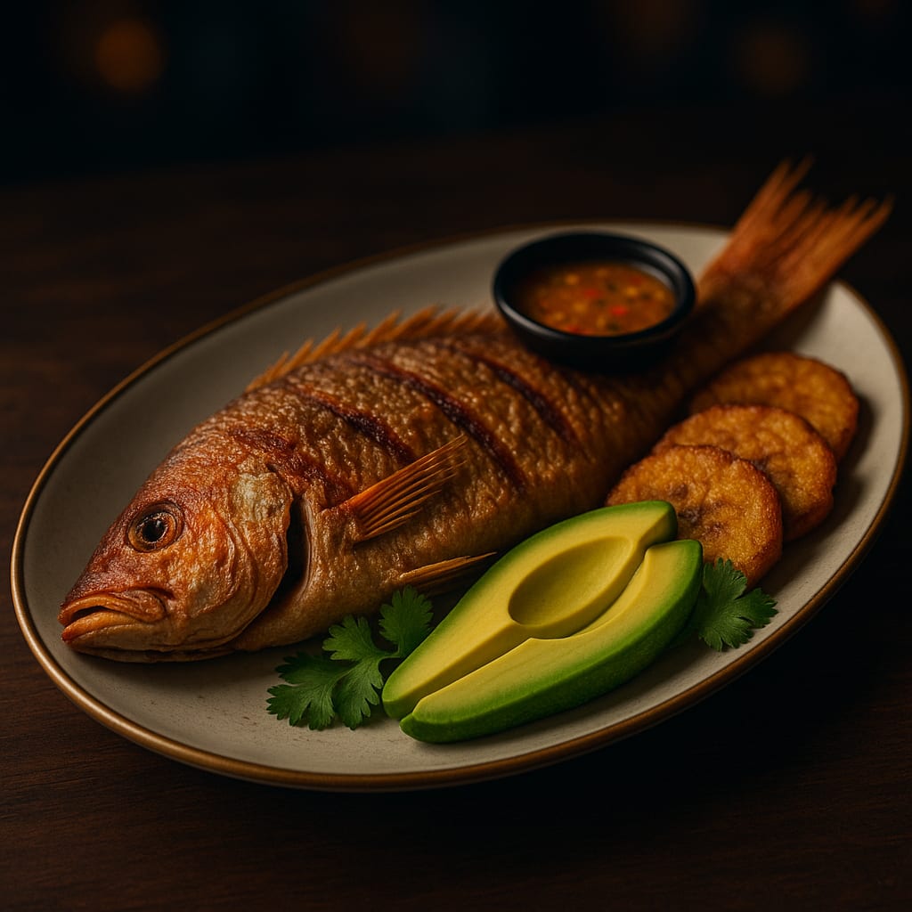 Pescado Frito Entero